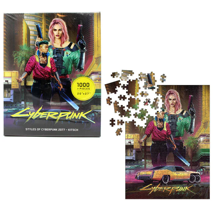 1000 Piece Puzzle - Cyberpunk - Kitsch