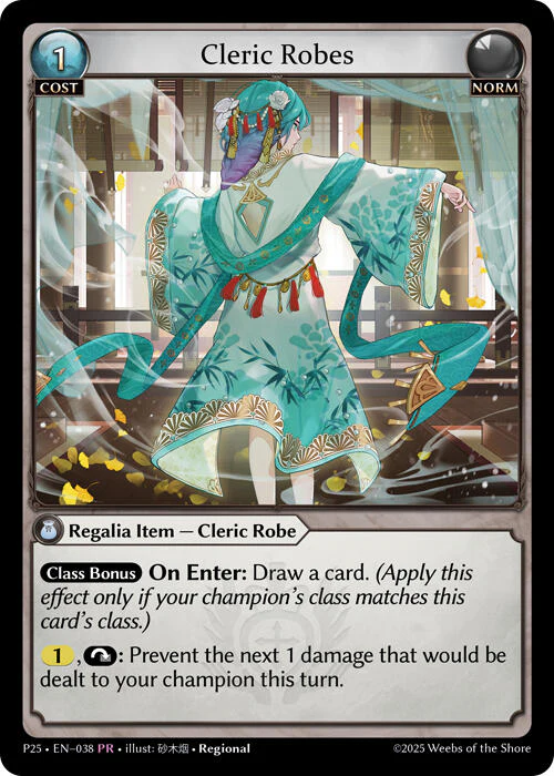 Cleric Robes (038) [Promotional Cards]