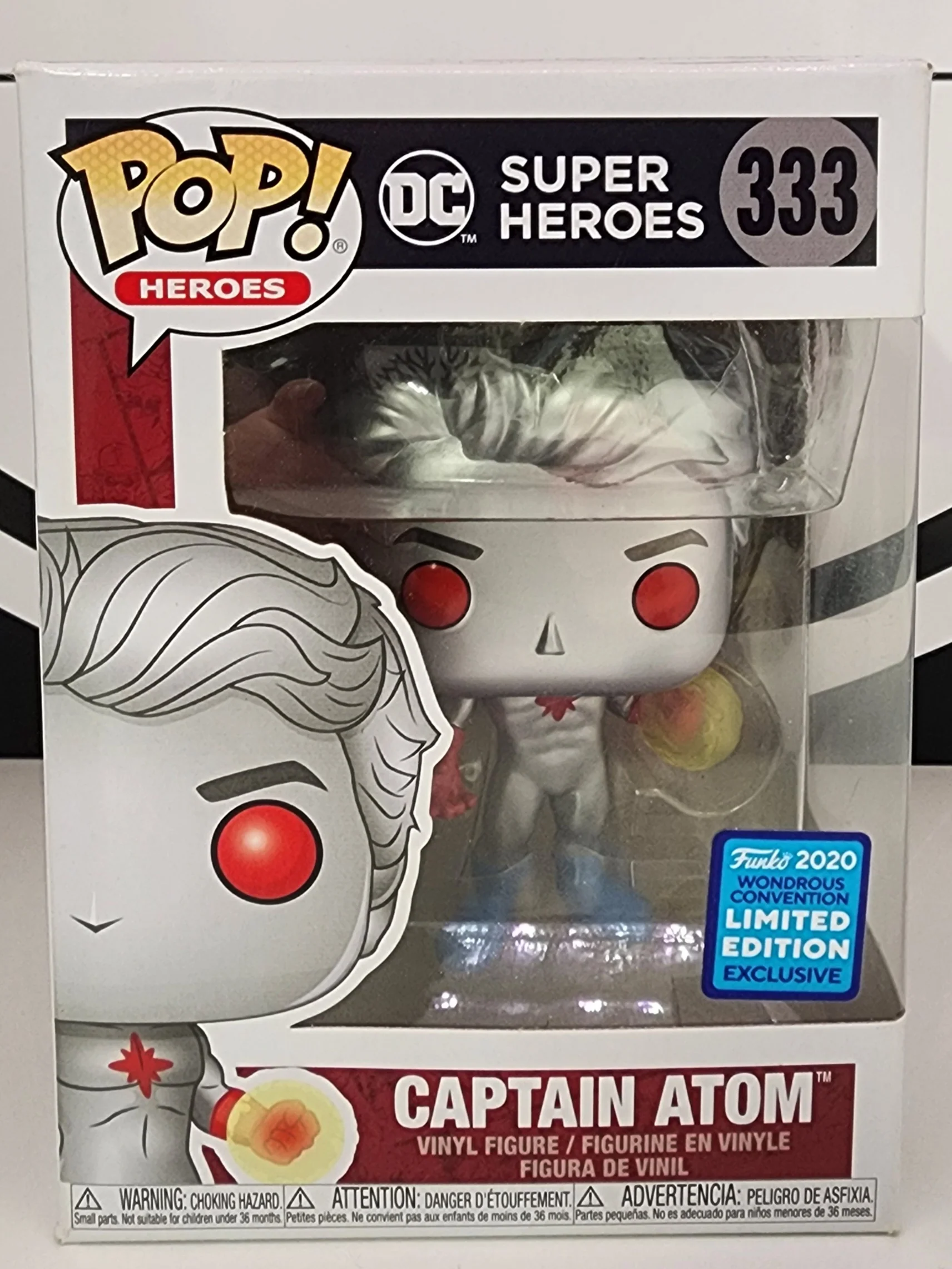 DC - Captain Atom Pop! Vinyl Figure #333