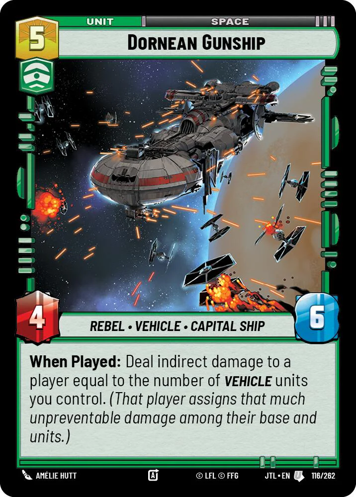 Dornean Gunship (116/262) (116/262) [Jump to Lightspeed]