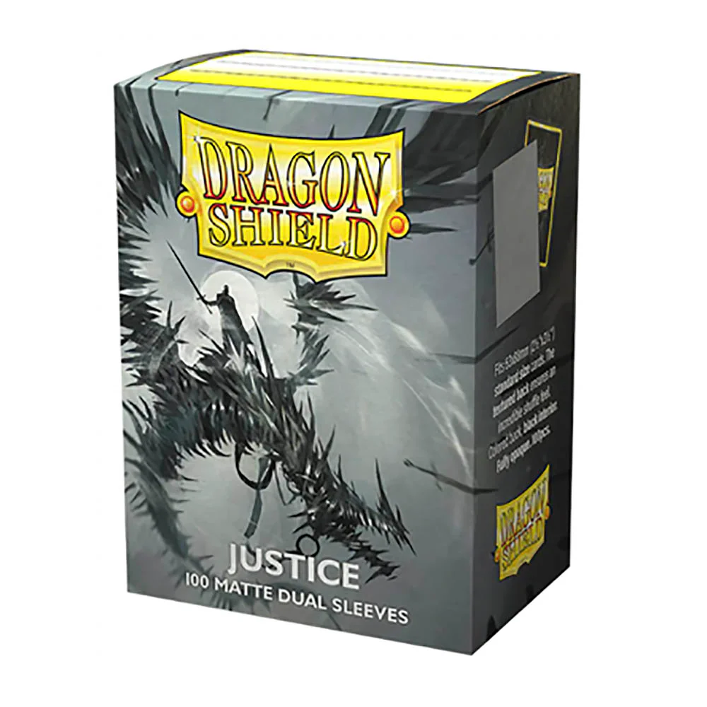 DS Sleeves (100) Dual Matte – Justice