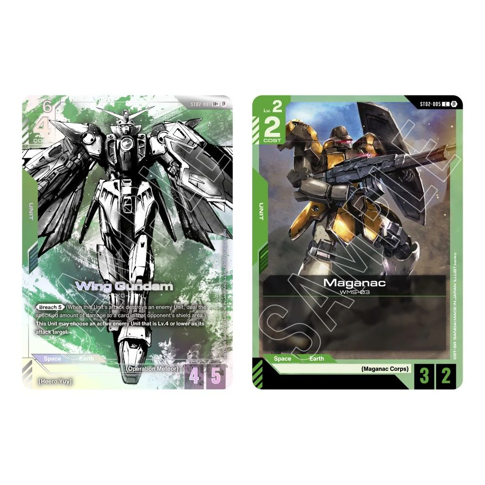 Gundam Card Game: Starter Deck – Wings of Advance [ST02] - Image 2