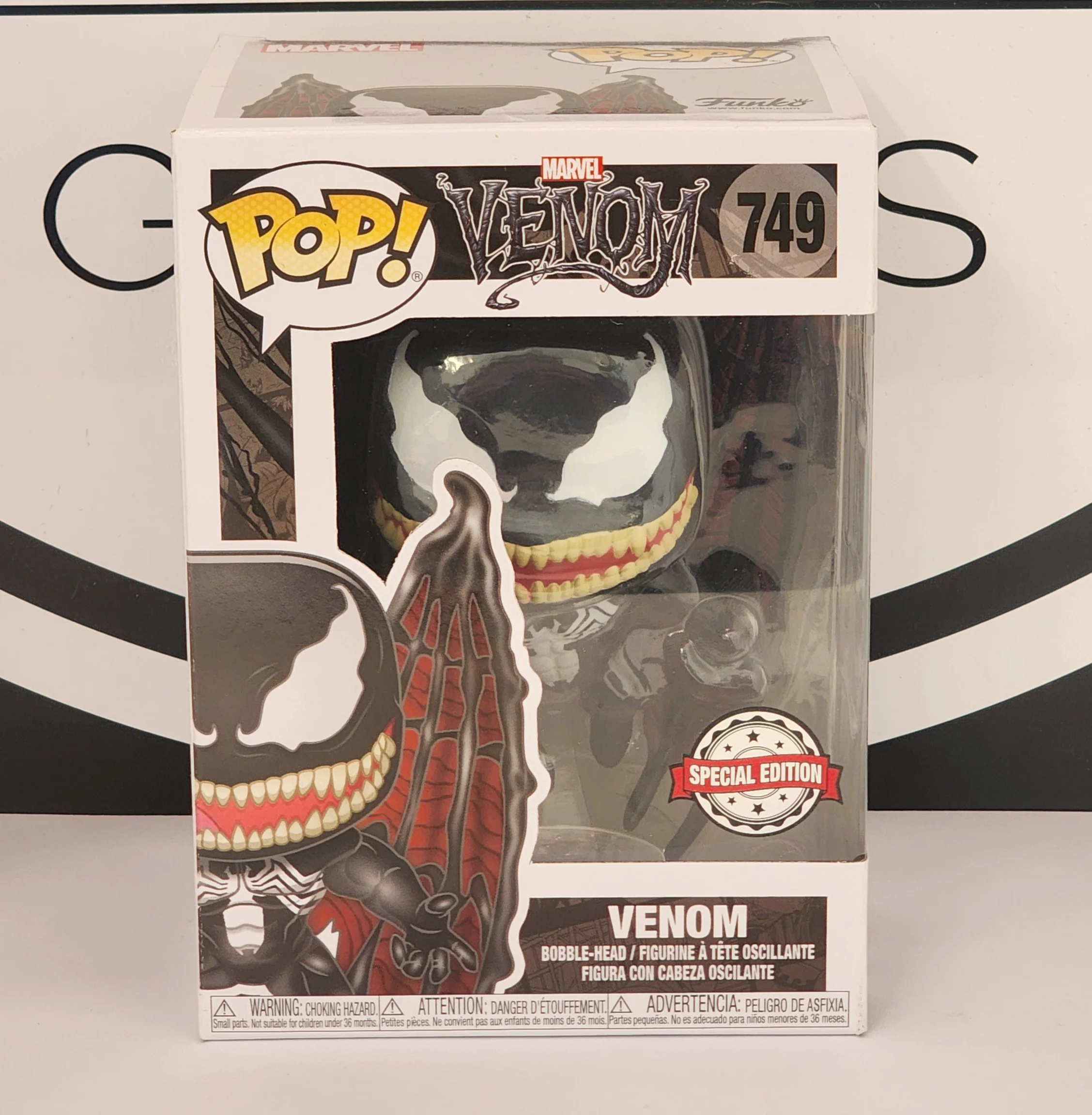 Marvel – Venom with Wings Pop! Vinyl Figure #749