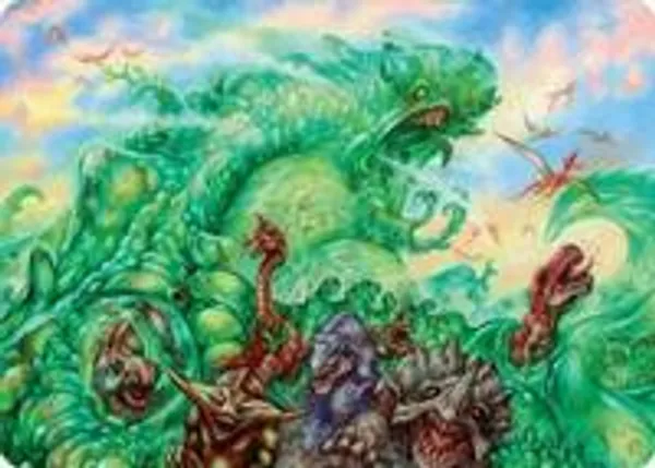 Mimeoplasm, Revered One Art Card (28/54) [Aetherdrift Art Series]