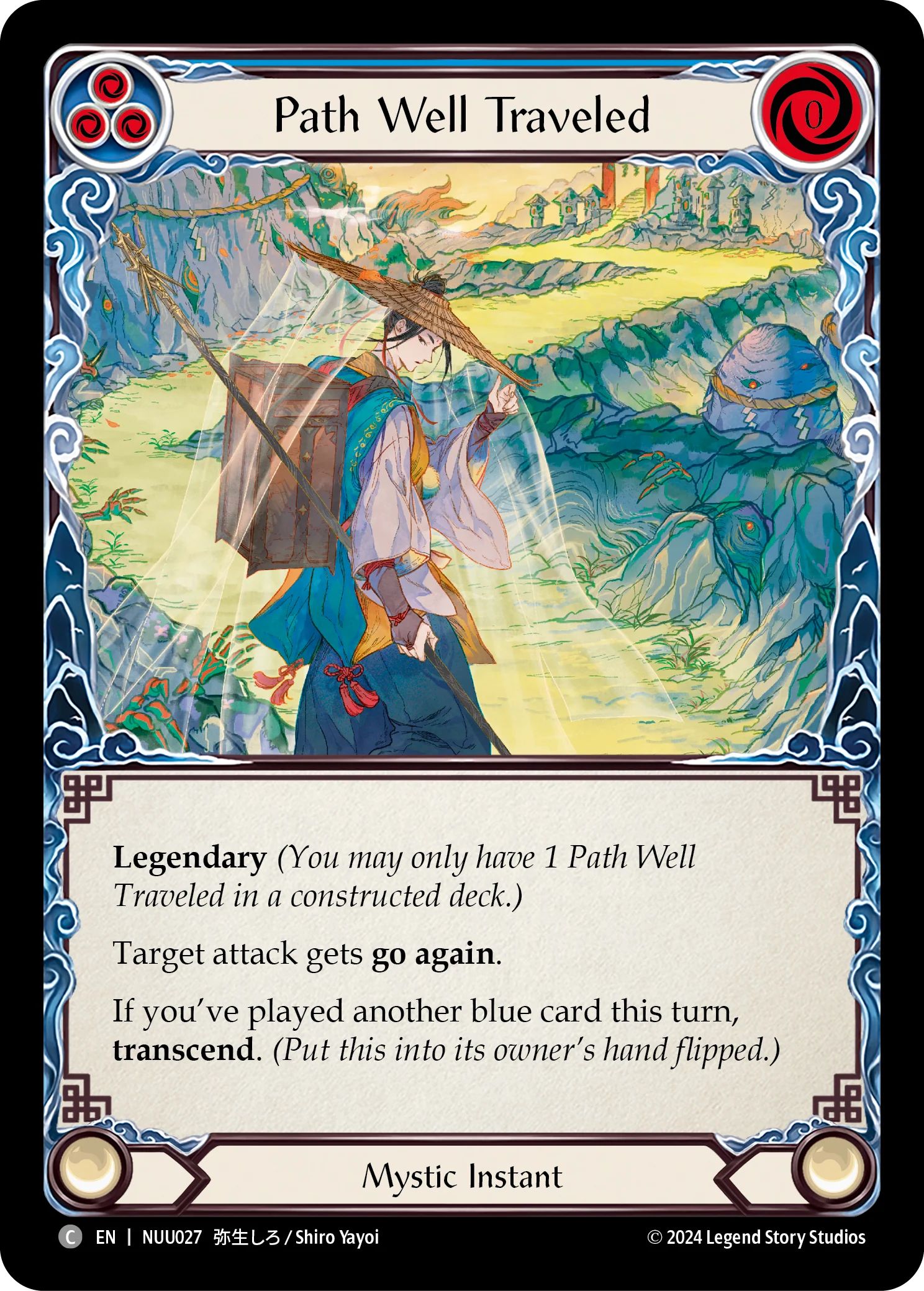 Path Well Traveled [NUU027] (Part the Mistveil Nuu Blitz Deck)