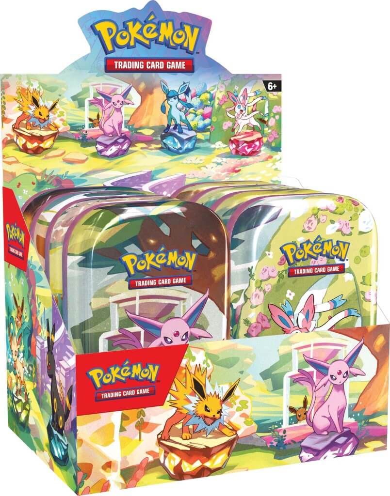 POKÉMON TCG Scarlet & Violet 8.5 Prismatic Evolutions Mini Tin