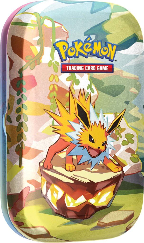 POKÉMON TCG Scarlet & Violet 8.5 Prismatic Evolutions Mini Tin - Image 5