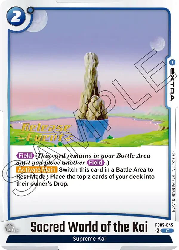 Sacred World of the Kai [New Adventure Release Event Cards]