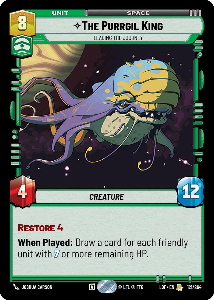 The Purrgil King - Leading The Journey (121/264) (121/264) [Legends of the Force]