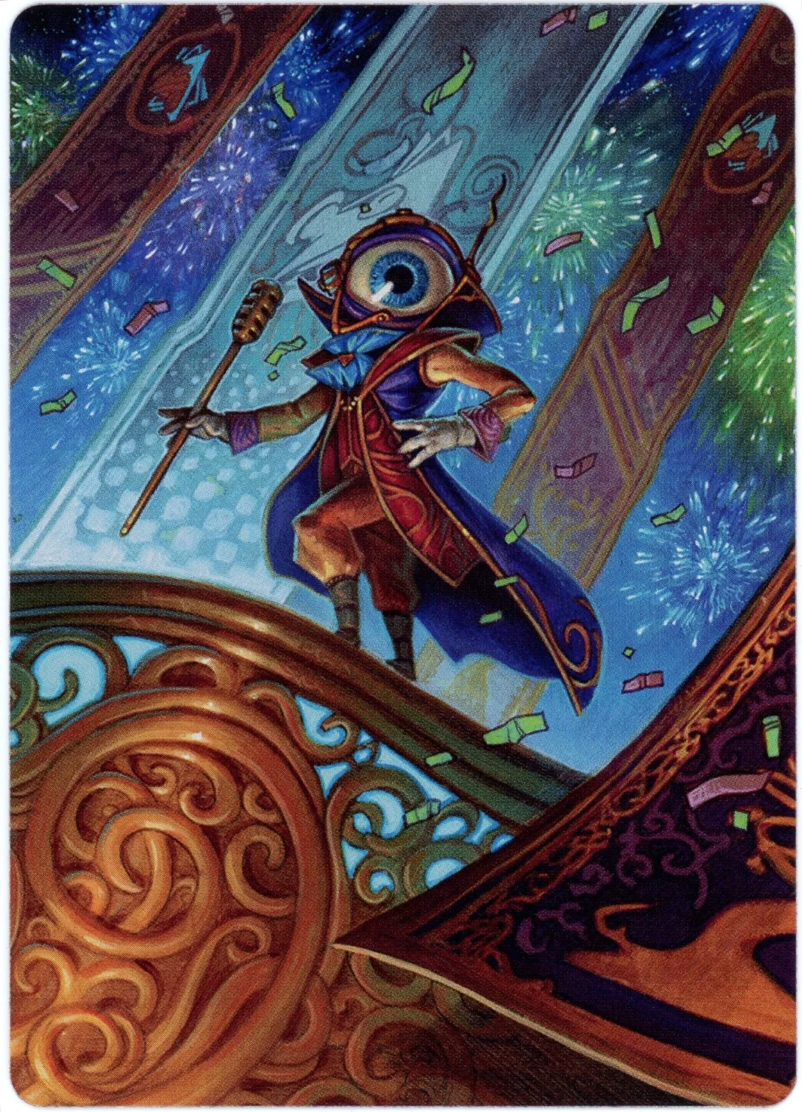 Vnwxt, Verbose Host Art Card (8/54) [Aetherdrift Art Series]